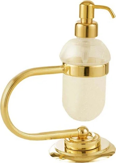 Дозатор жидкого мыла Murano 10909-G настольный, золото