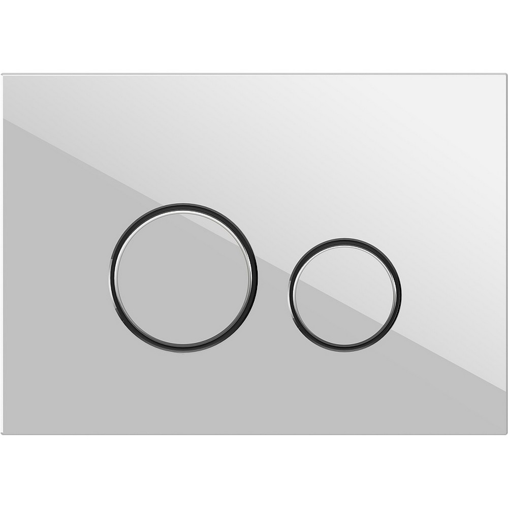 Кнопка смыва Twins 64116 для Link Pro/Vector/LINK/HI-TEC стекло, белый
