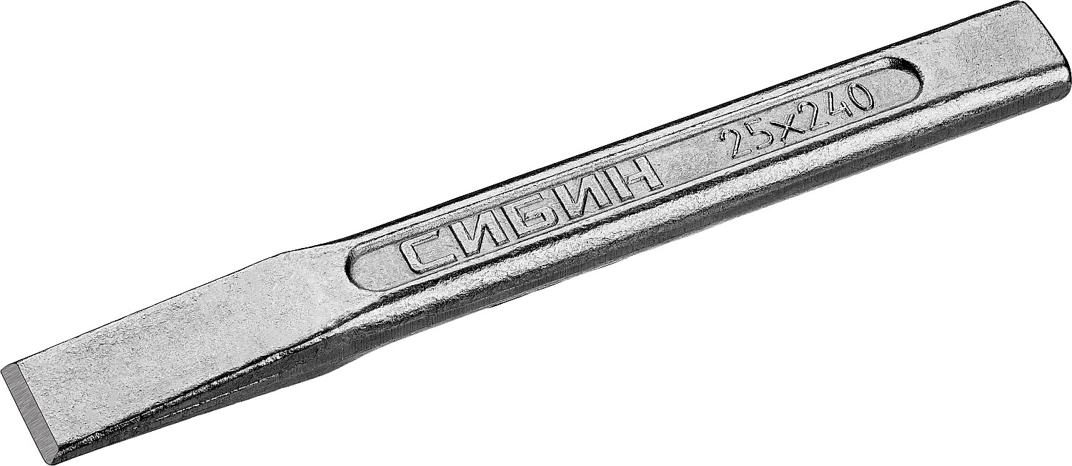 Слесарное зубило по металлу Сибин 21065-250 25х240 мм зубило слесарное skrab
