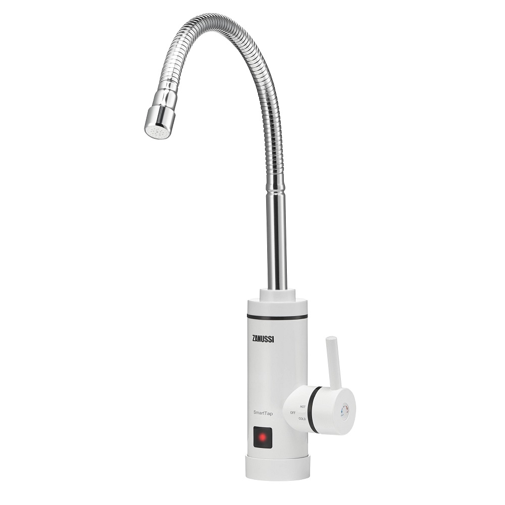 Водонагреватель - смеситель для кухни SmartTap НС-1185897 проточный, 3 кВт, гибкий излив, белый