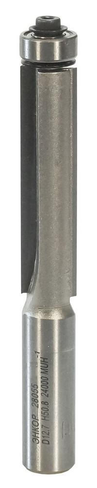 Фреза Энкор 28055 кромочная прямая по ДСП ф12,7х51 мм хвостовик 12 мм