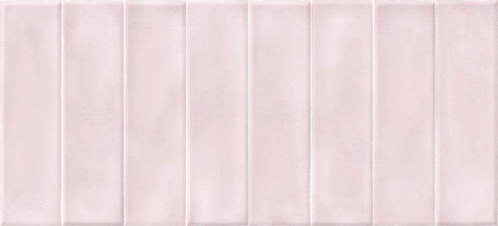 Плитка настенная Pudra кирпич розовый рельеф 20x44 (кв.м.) PDG074D Pudra кирпич розовый рельеф 20x44 (кв.м.) - фото 1
