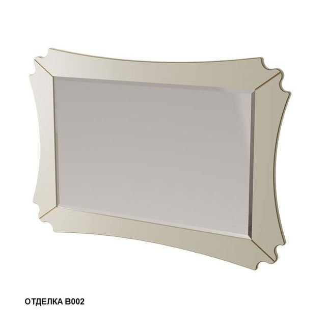 Зеркало Бурже 11032-B002 125см, цвет blanco antico - фото 1