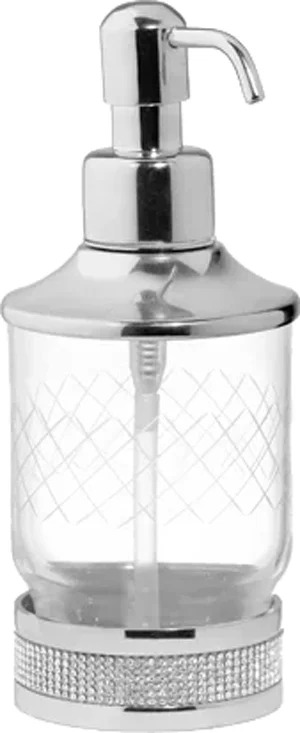 Дозатор жидкого мыла Royal Cristal 10929-CR настольный, хром