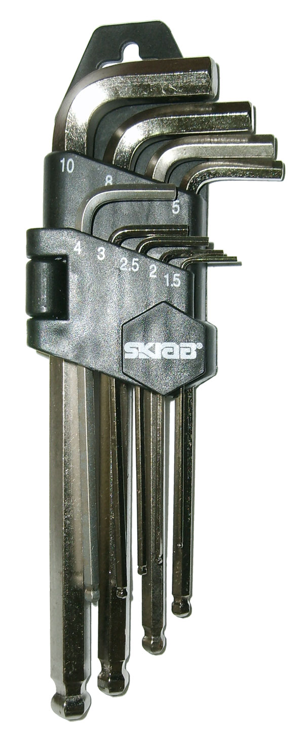 Ключи шестигранные SKRAB средние шестигранные ключи skrab