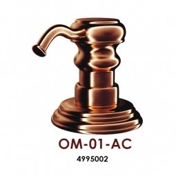 Дозатор OM-01-AC 4995002 античная медь - фото 1