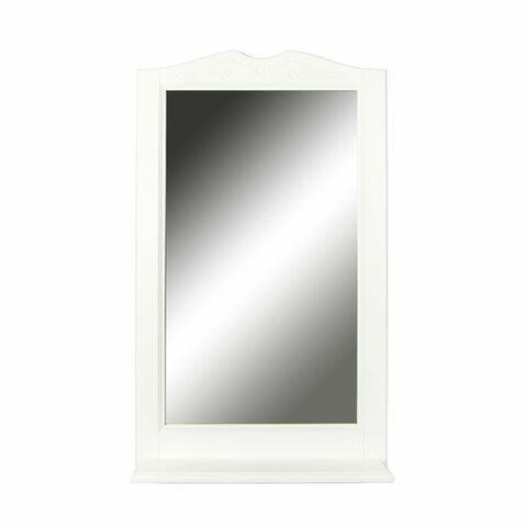 Зеркало Классик F7-60ZE3 60 с полочкой, белый - фото 1