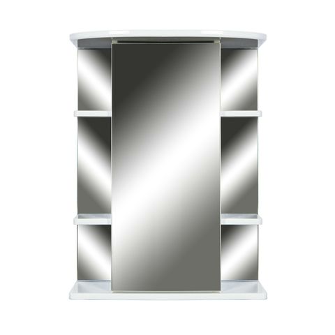 Зеркальный шкаф Кларис Kl-55ZSW правый, белый