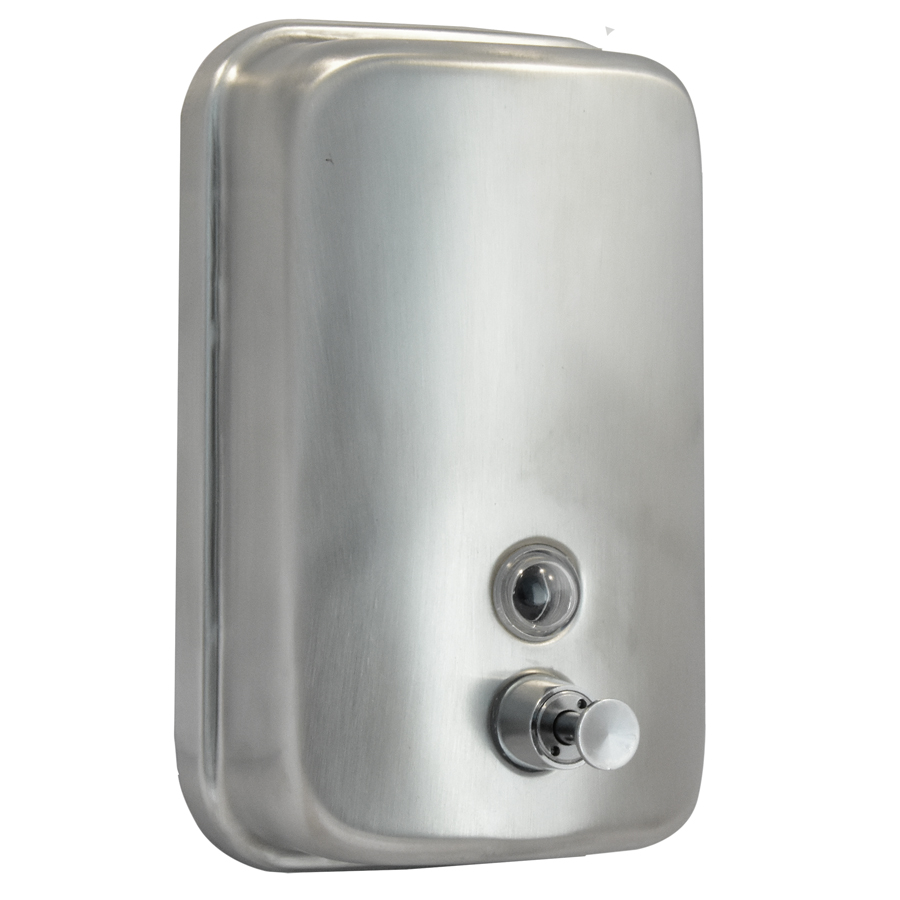 Дозатор для жидкого мыла TM804ML 2512.043 нержавеющая сталь, матовый, 1,0 литр, 21х13,5х11см