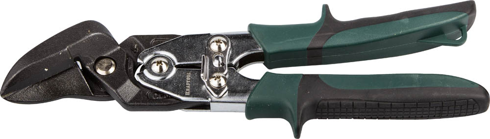 Правые усиленные с выносом ножницы по металлу KRAFTOOL правые ножницы по жести fit