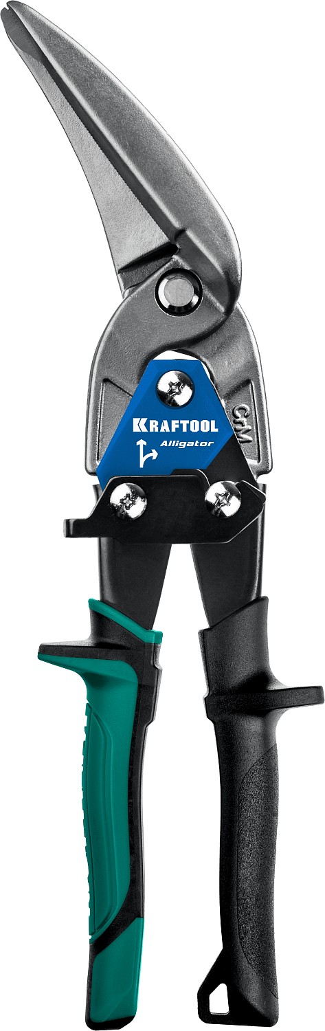 Правые удлинённые ножницы по металлу KRAFTOOL правые ножницы по жести fit