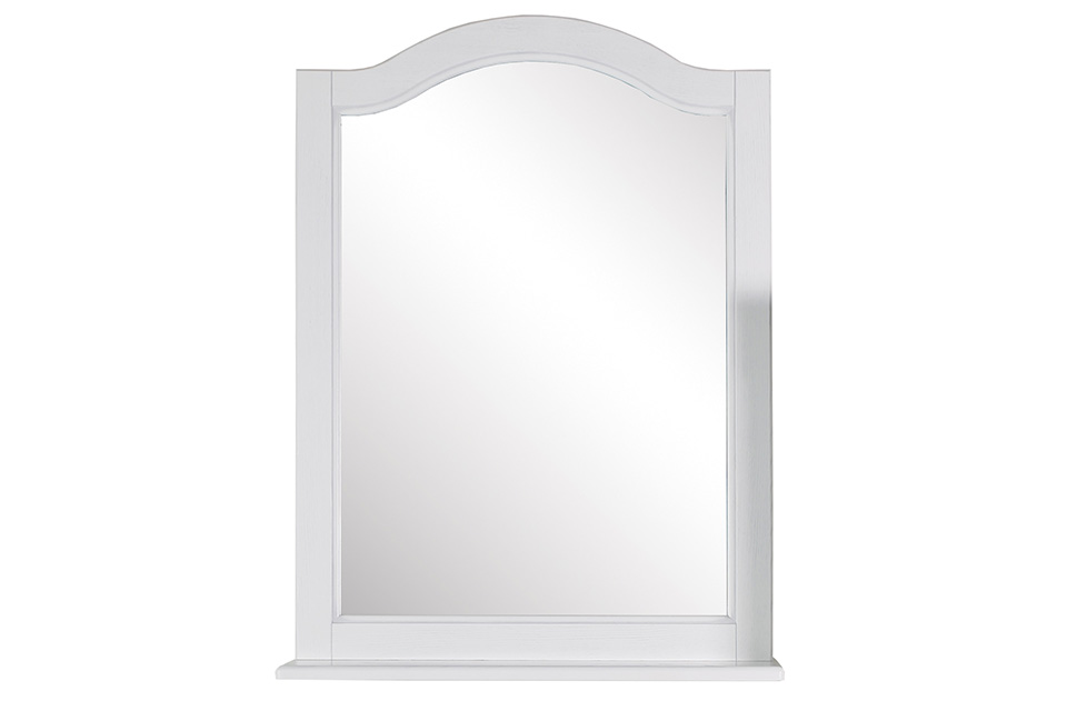 Зеркало Модерн 11232 85 см, цвет белый (патина серебро) Модерн 11232 85 см, цвет белый (патина серебро) - фото 1