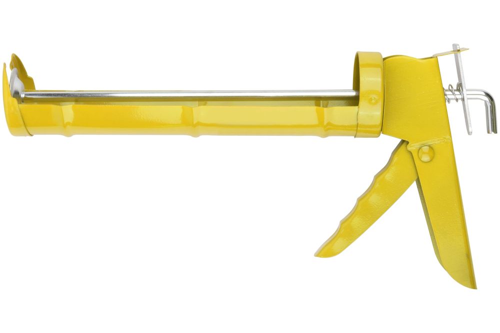 Пистолет для герметика Курс 14155 полукорпусной, 310мл полукорпусной пистолет для герметика hoegert technik