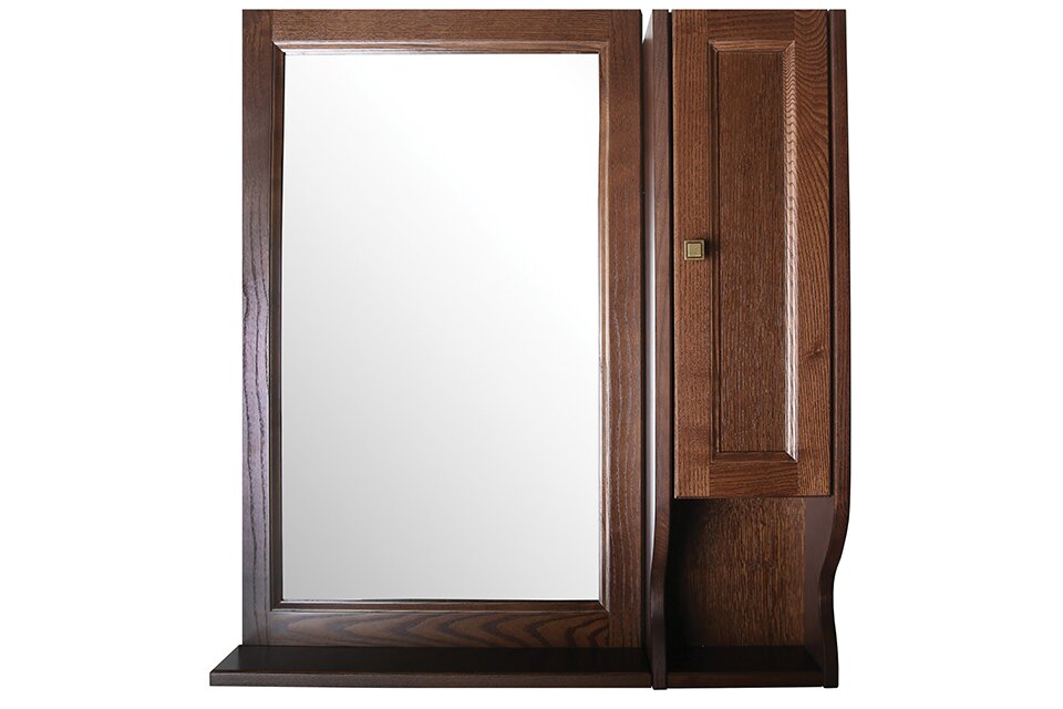 Зеркало Гранда 11483 60 см, цвет антикварный орех - фото 1