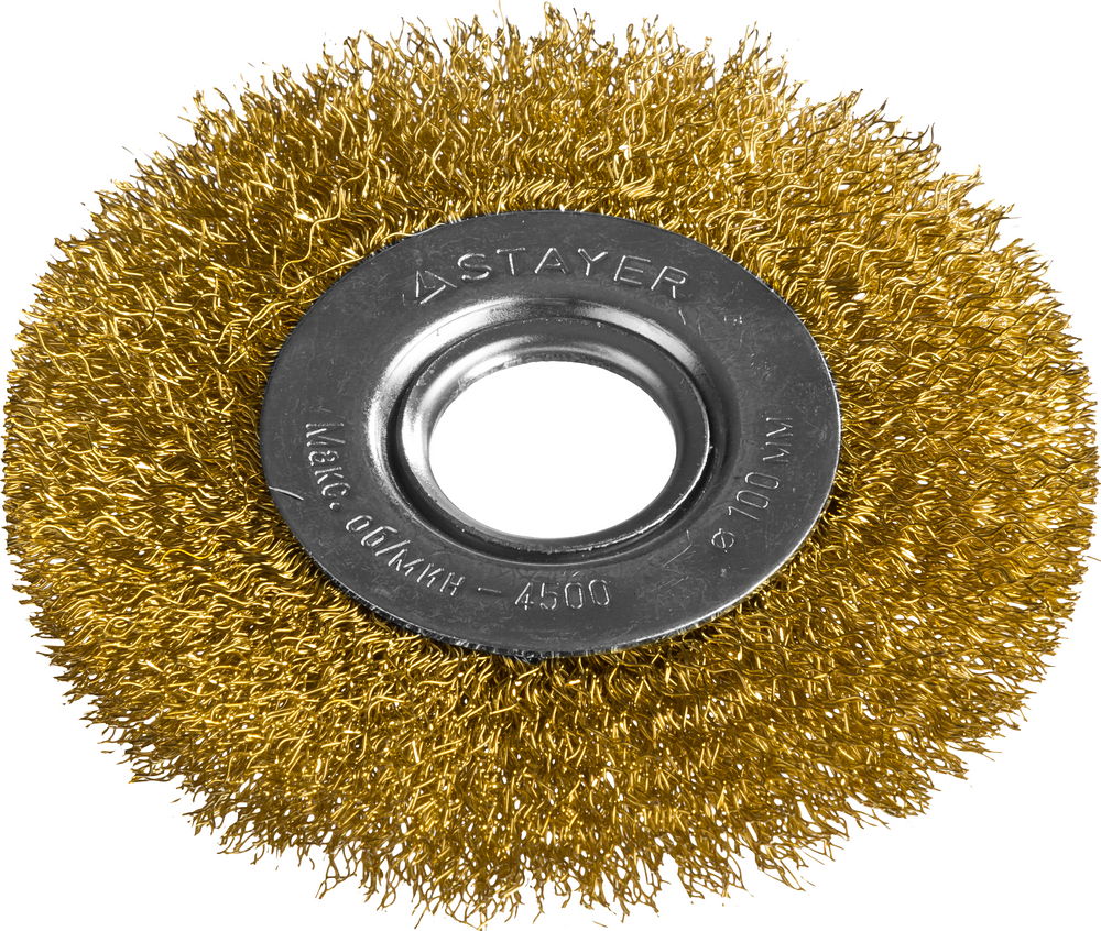 

Щетка дисковая для УШМ STAYER, 35122-100  100 мм, HSS-R, быстрорежущая сталь М2(S6-5-2) Р6М5, класс А