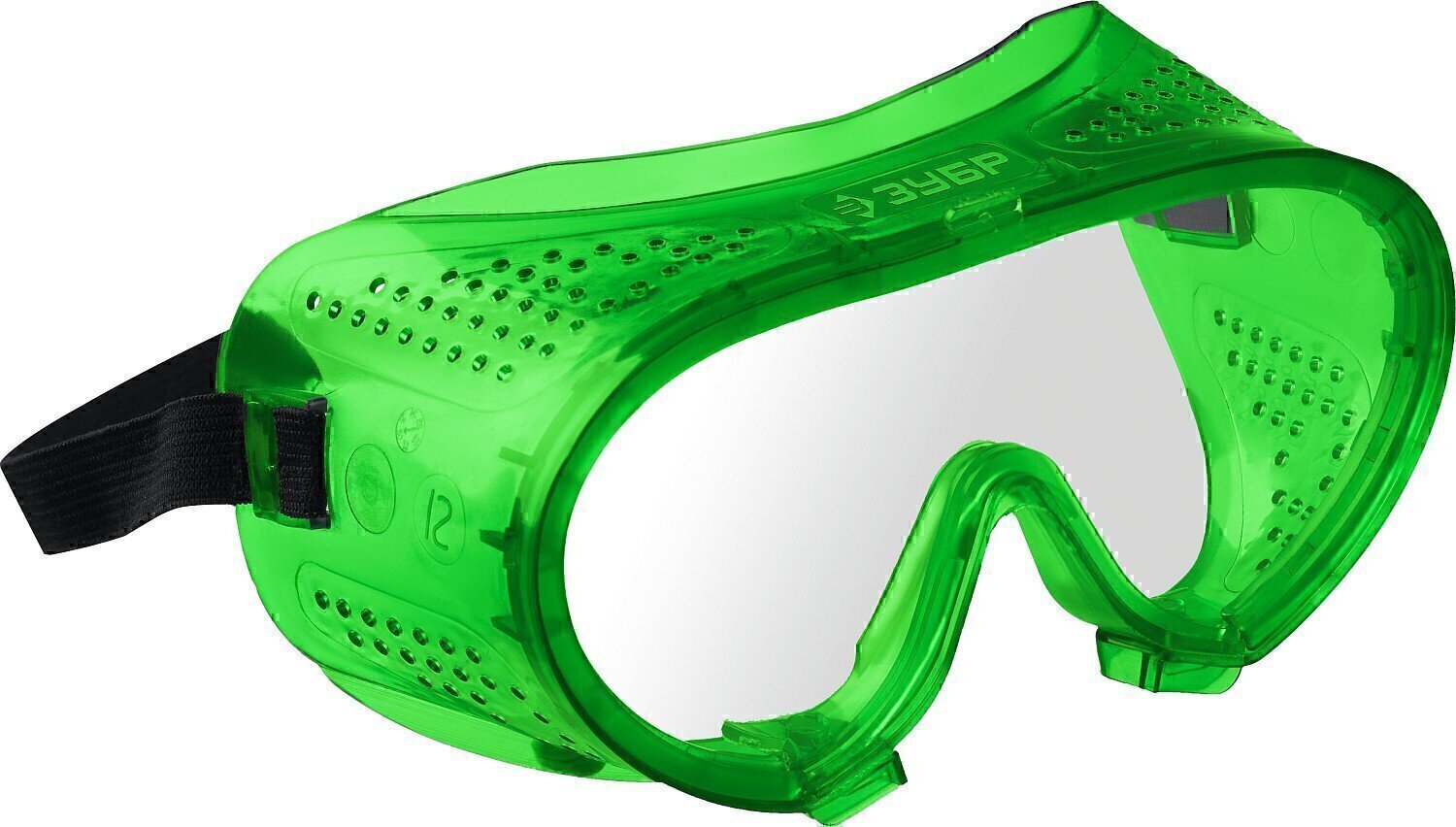 Защитные прозрачные очки Зубр Мастер 3 11027_z01 закрытого типа с прямой вентиляцией очки защит мастер незап 56607