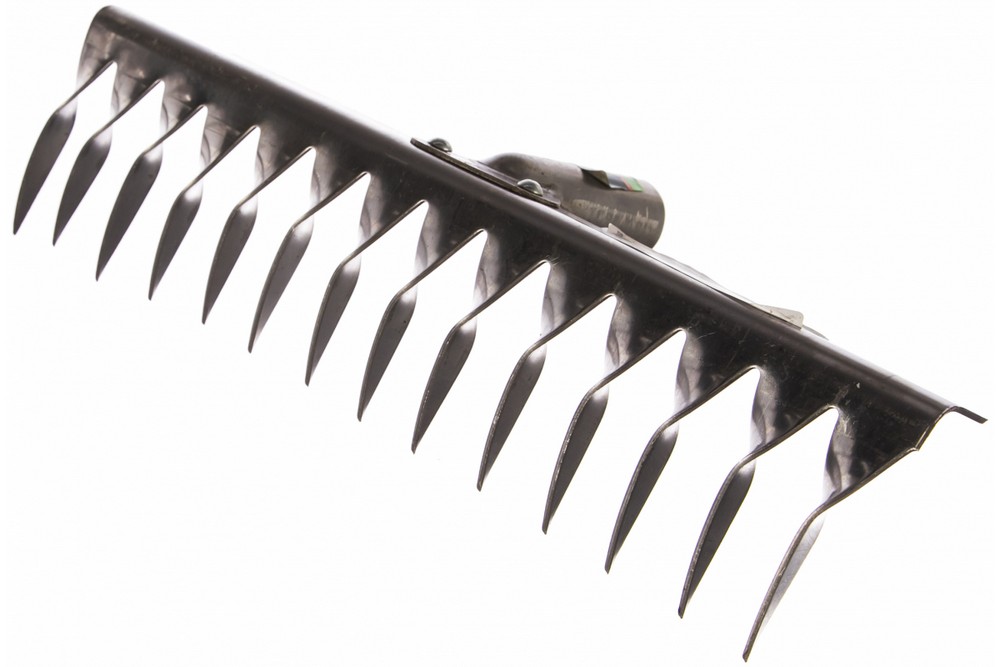 Грабли Сибртех 61759 нержавеющая сталь, 340 мм, 14 витых зубьев, без черенка