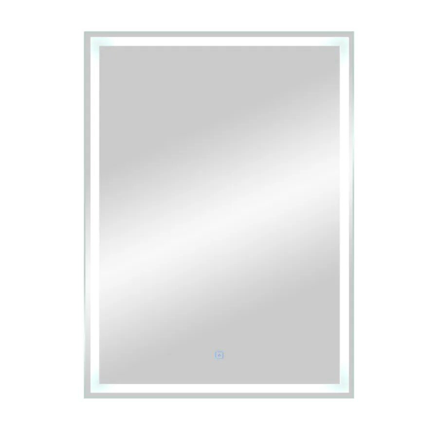 Зеркальный шкаф Континент Allure 550х800, Led подсветка; сенсорное включение; розетка левый/правый