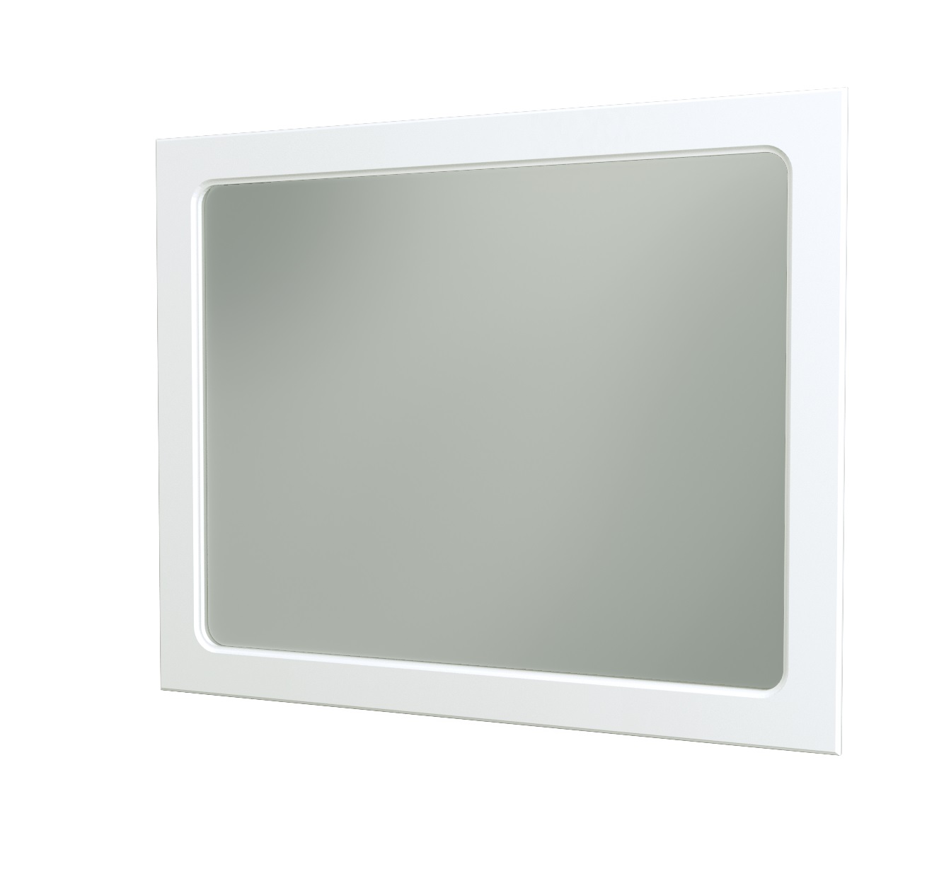 Зеркало Прованс У71972, 105, белый глянец - фото 1