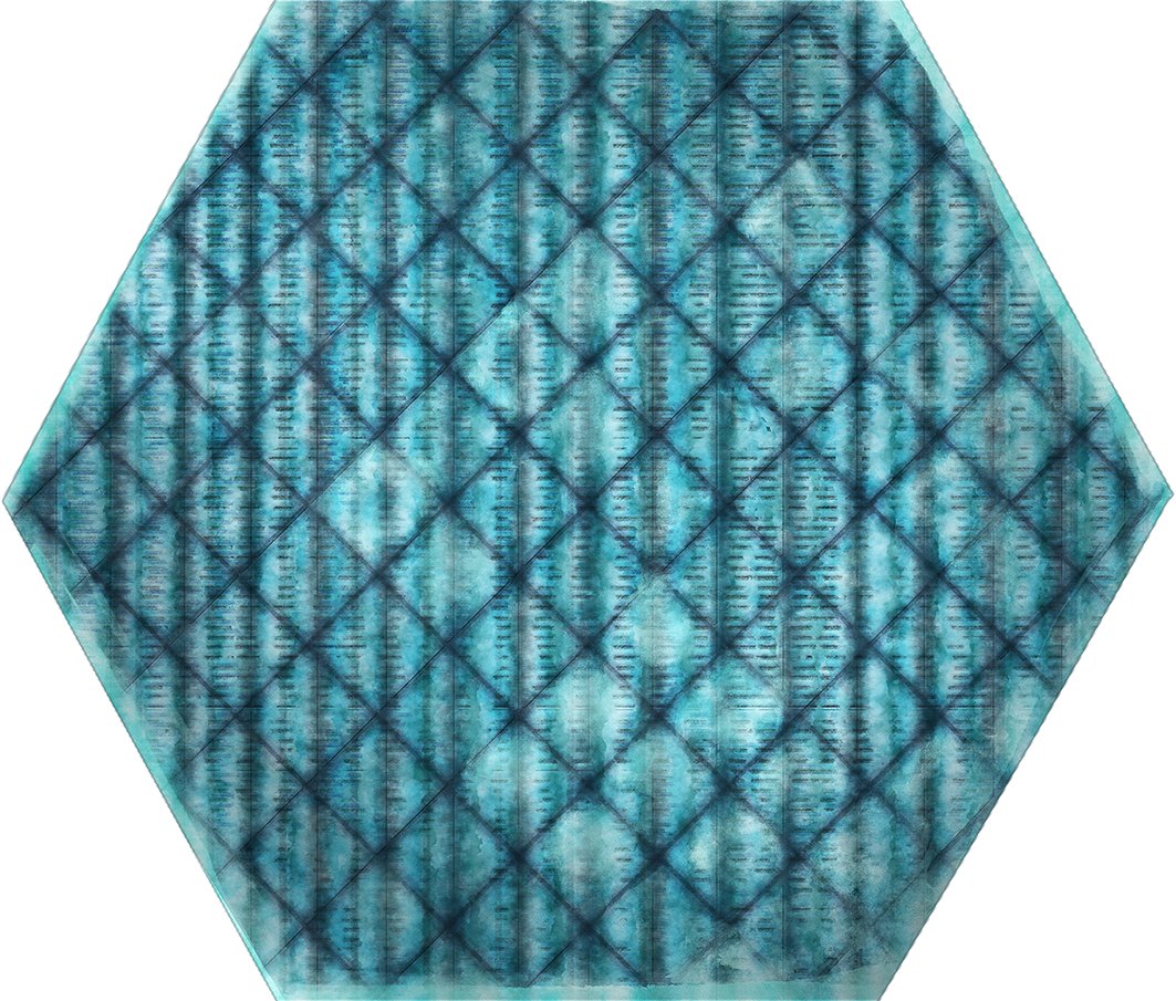 Керамогранит Tribu Blue Shiny Hexa 23,2 x 26,7 (кв.м.) Tribu Blue Shiny Hexa 23,2 x 26,7 (кв.м.) - фото 1