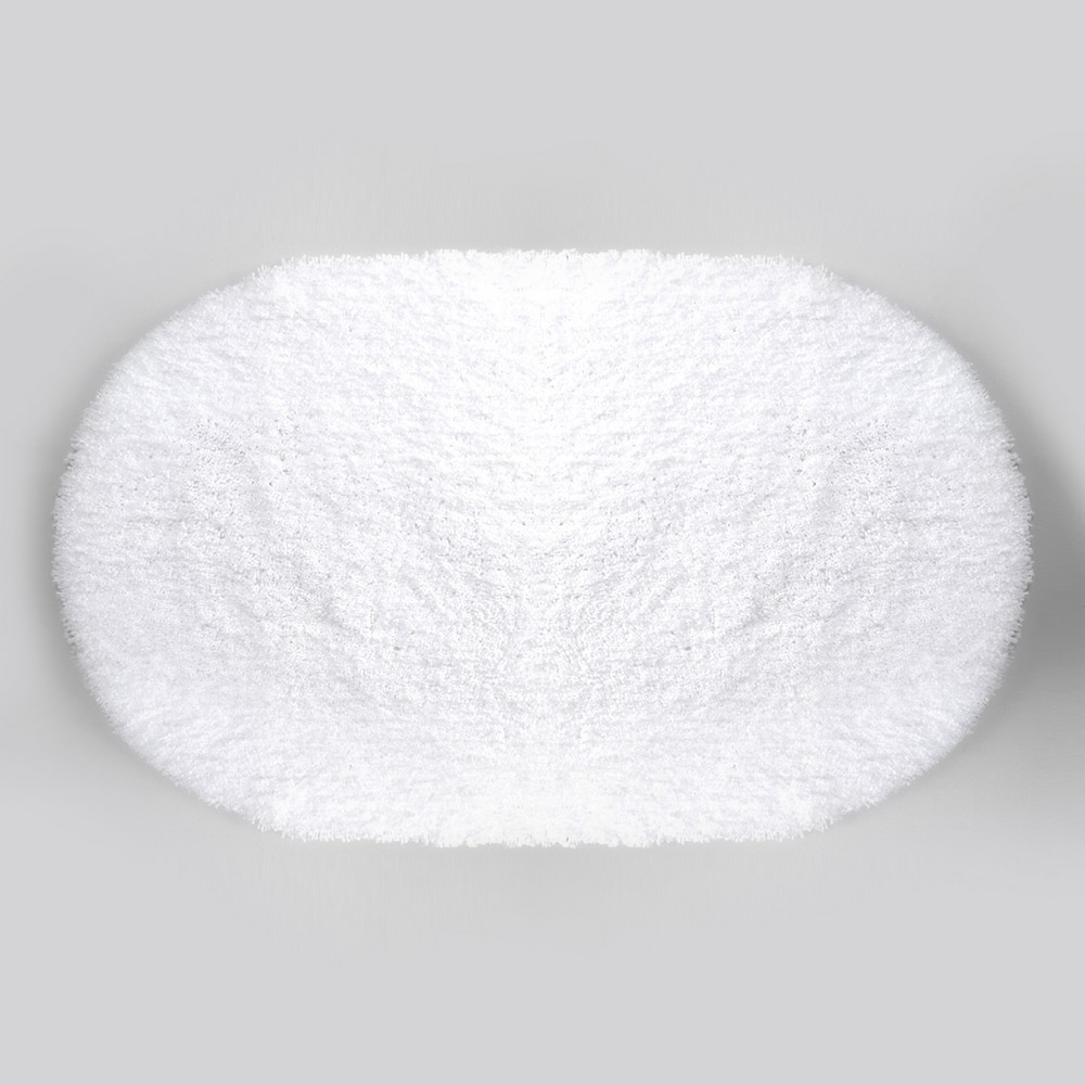 Коврик для ванны Dill Bright White 60х100, микрофибра, термопластичная резина