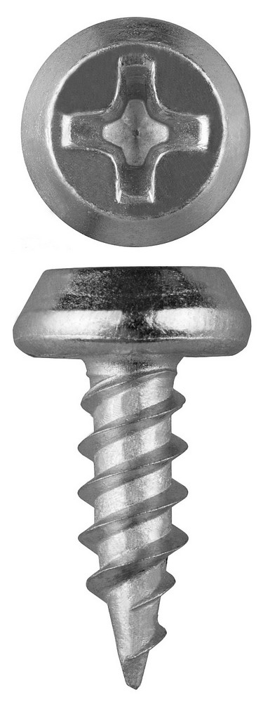 Саморез Зубр 4-300120-35-11 КЛМ-Ц для лист. металла, 11 х 3.5 мм, цинк, 22 000 шт