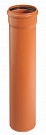 Труба D160х2000мм поливинилхлорид (рыжая)