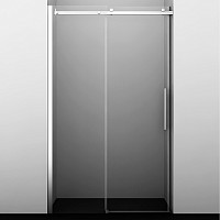 Душевая дверь WasserKRAFT Alme 15R05 1200х2000, прозрачное стекло, профиль серебро от Водопад  фото 1