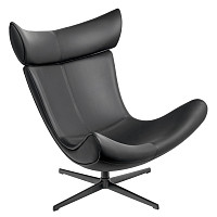 Кресло Bradex TORO чёрный, натуральная кожа (СоюзМ X5, Black) от Водопад  фото 1