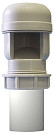 Клапан вакуумный D32/40/50мм, 5,5л/с, обжимной с вставкой