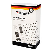 Набор отверток для точных работ Kranz KR-12-4772 114 предметов от Водопад  фото 2