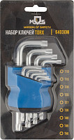 Ключи MOS 64030М "звездочки", набор 9 шт. T10-T50, в пластиковом держателе от Водопад  фото 3