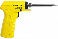 Электропаяльник Stayer Proterm 55308-130 30-130Вт двухкомпонентная рукоятка от Водопад  фото 1