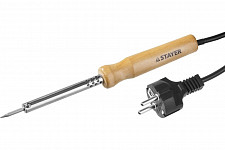 Электропаяльник Stayer Maxterm 55310-40 40Вт 220В конус деревянная рукоятка от Водопад  фото 1