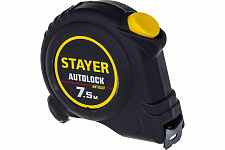 Рулетка с автостопом Stayer АutoLock 7.5м х 25мм 2-34126-07-25 от Водопад  фото 1