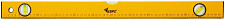 Уровень Курс Лайт 18013 3 глазка, желтый корпус, шкала 600 мм от Водопад  фото 1