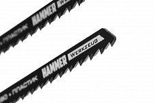 Пилка Hammer Flex 204-101 JG WD T101B для лобзика дерево\пластик, 74мм, шаг 2.5, HCS, 2шт от Водопад  фото 3