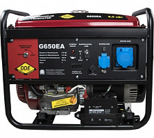 Генератор бензиновый DDE G650EA 917-477 1ф, 6,0/6,5 кВт, бак 25 л, дв-ль 14 л.с., элстарт+автоматика от Водопад  фото 2