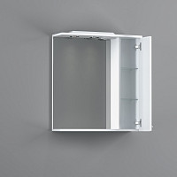 Зеркальный шкаф Damixa Palace One M41MPR0651WG 65см, с подсветкой, белый, правый от Водопад  фото 3