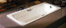Стальная ванна Roca Swing 2200E0000 180х80 с отверстием для ручек от Водопад  фото 3