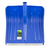 Лопата для уборки снега Сибртех 61618 пластиковая, синяя, 420х425 мм, без черенка от Водопад  фото 3