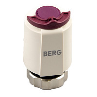 Серворпривод Berg BA30NC-230-3 термоэлектрический (нормально закрытый) М30х1,5 от Водопад  фото 1