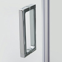 Душевая дверь WasserKRAFT Aller 10H05L 1200х2000, левая, прозрачное стекло, профиль серебро от Водопад  фото 5