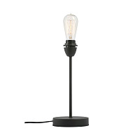 Лампа настольная Vitaluce V4262-1/1L 1х27 60 Вт, черный матовый от Водопад  фото 4