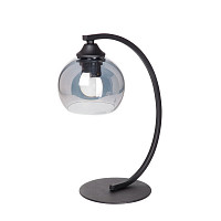 Лампа настольная Vitaluce V4354-1/1L 1хE27 60 Вт, черный матовый от Водопад  фото 1
