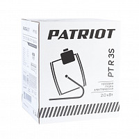 Тепловентилятор электрический Patriot PTR 3S 633307206 2.0 кВт, 220В, терморегулятор, керамический нагревательный элемент PTC, шнур с евровилкой от Водопад  фото 3