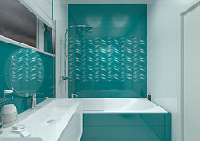 Плитка Em-Tile ColorBreeze White 20x60 Оптимум (кв.м.) от Водопад  фото 3