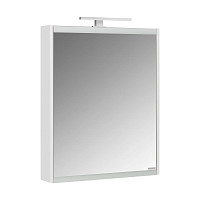 Шкаф-зеркало Акватон Нортон 1A249102NT010 65см, белый глянец от Водопад  фото 1