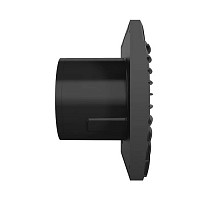 Бытовой вентилятор Diciti Silent 4C Matt black, D100 мм, 25 дБ, 90 м3/ч, ABS-пластик, черный, обратный клапан от Водопад  фото 3