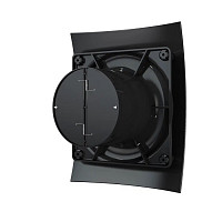 Бытовой вентилятор Diciti Breeze 4C Obsidian, D98 мм, 25 дБ, 90 м3/ч, ABS-пластик, черный мрамор, обратный клапан от Водопад  фото 4